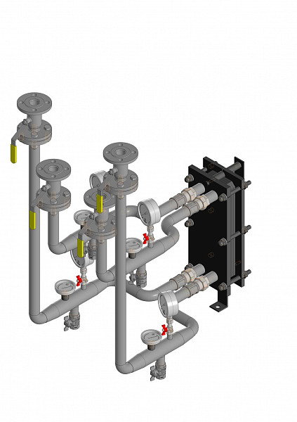 Комплект быстрого монтажа ДУ 32 Комплект быстрого монтажа ДУ 32